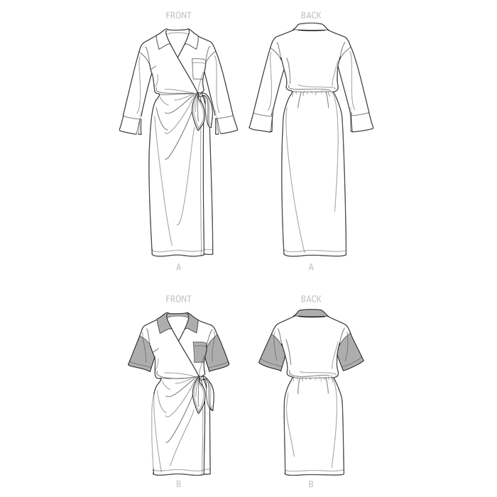Women's Dresses S9540 Multi-Size Sewing Pattern